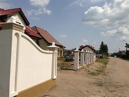 Prace budowlane przy domu jednorodzinnym